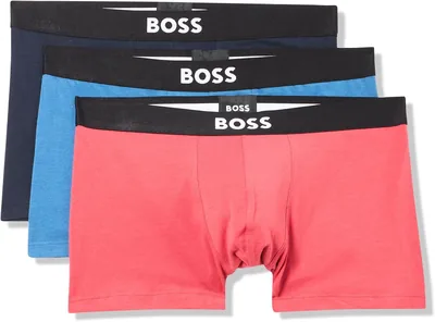 BOSS Men's 3-Pack Logo Icon Trunks - Best Deal