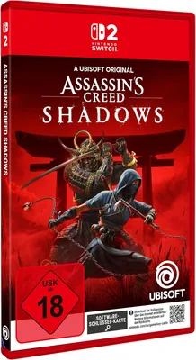 Assassin's Creed Shadows - Nintendo Switch 2 Spielkarte - 46% Rabatt