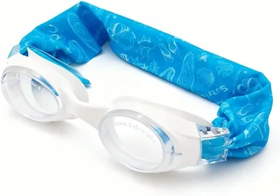 Lunettes de natation DOLFY pour enfants filles garçons 3-12 ans - Étanches Anti-buée avec Bandeau en Mousse Souple