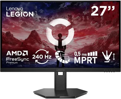Lenovo Legion 27" Gaming Monitor - Raven Black