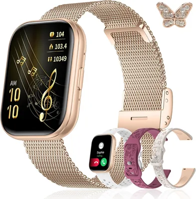 Iaret Smart Watch Women 1.75" HD Fitness Tracker - 17% Off