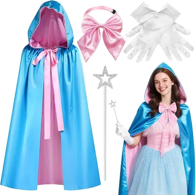 4PC Fairy Godmother Costume Set Best Deal