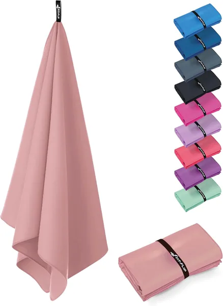 Fit-Flip Microvezel Handdoeken - Compact, Ultralicht & Snel Droog - De Perfecte Sportdoek, Strandhanddoek en Reisdoek (1x 18x30 cm)
