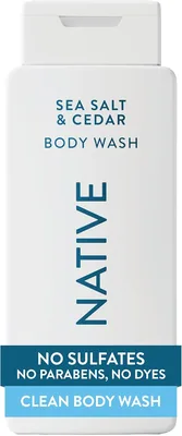 Native Sea Salt Cedar Body Wash 30% Off