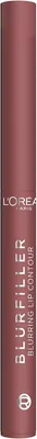 L'Oréal París Blur Filler Lápiz de Ojos 535 Café Caramelo | Efecto Borrado, Color Intenso, Acabado Cuidadoso