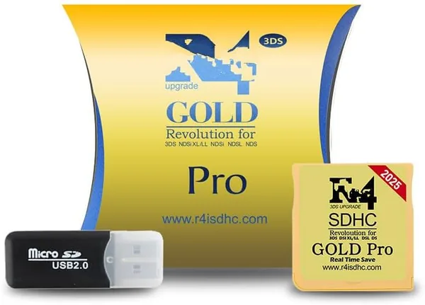 Memory Card pour 3DS DS DS Lite DS Luxe XL/LL 2025 R 4 SD-HC