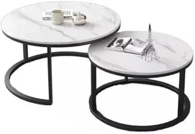 Modern Coffee Table Set, 2-Piece