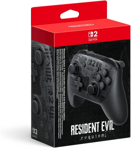 Nintendo Switch 2 - Controlador Pro Resident Evil Requiem Edición | 16% Descuento
