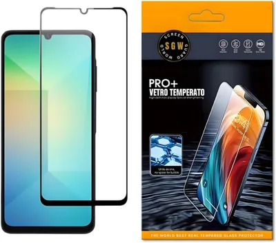 SGW 9D Tempered Glass Screen Protector for Samsung Galaxy A07 | 51% Off