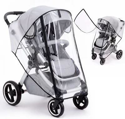 Orzbow Pushchair Rain Cover - Waterproof, Easy Access