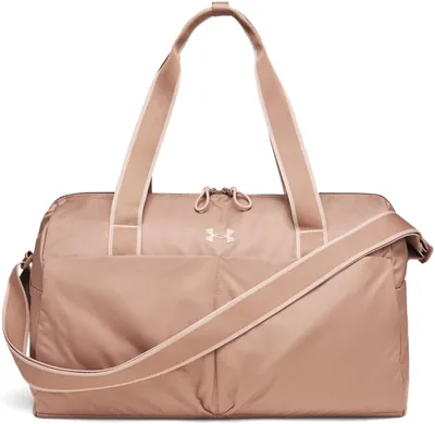 Maleta deportiva UA Studio Lite Duffle para mujer talla Unitalla color Café