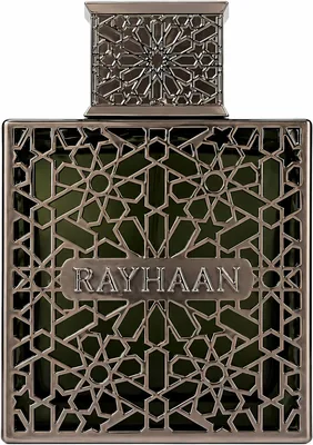 RAYHAAN Terra Perfume, Luxury Gold Bottle with Islamic Pattern