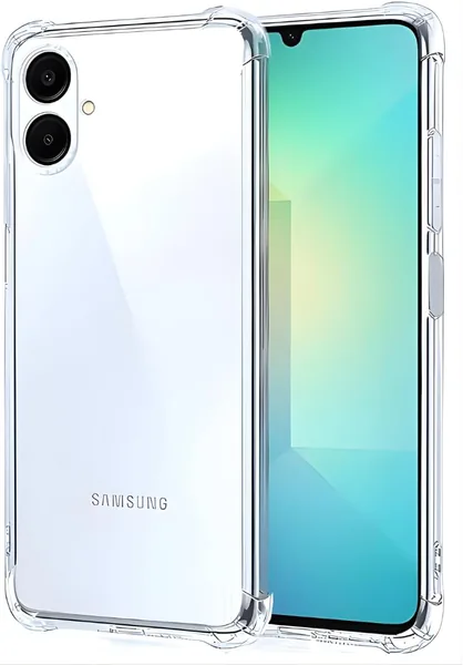 Clear Pouch TPU Shockproof Case for Samsung Galaxy A07 - Military-Grade Protection - Crystal Clear