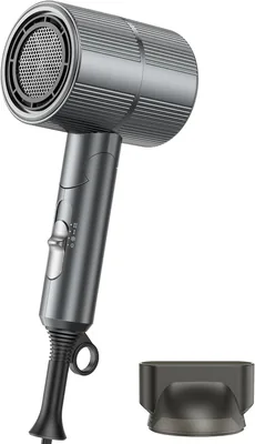 ドライヤー 1200W 大風量 速乾 マイナスイオン ヘアドライヤー 折りたたみ式 軽量 持ち運びに便利 3段階温度調節 冷風/温風 低騒音 過熱保護 ノズル付き 日本語説明書付き PSE認証済み 家庭用 旅行用 HairDryer-RCY-7004