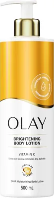 Olay Vitamin C Crema Idratante Viso con Vitamina B5 e Glycerina, Senza Residui Grassi - 500ml