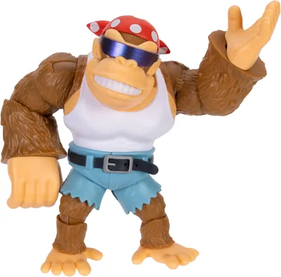 Funky Kong 4" Articulated Action Figure - Jakks Pacific