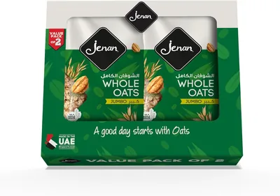 Jenan Jumbo Oats Pouch Twin Promo Pack - 2 x 400g Save 15%