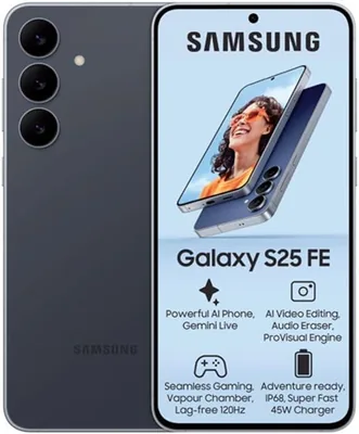 Samsung Galaxy S25 FE 128GB Dual Sim Smartphone, Jetblack - Best Deal