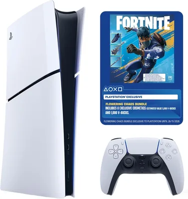 PS5 Digital Edition + Fortnite Voucher - Best Deal
