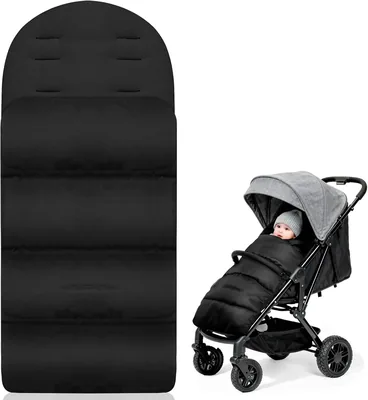 AOOWU 4 in 1 Stroller Footmuff - Windproof Bunting Bag