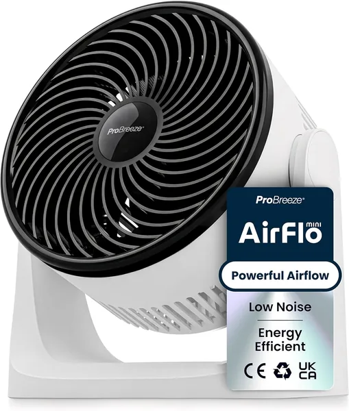 Pro Breeze AirFlo Mini Turbo Desk Fan