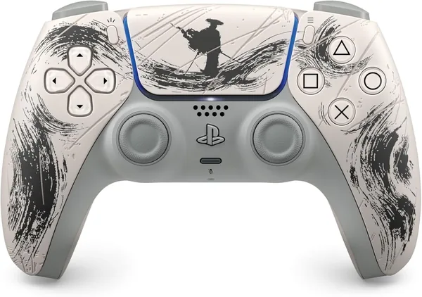 Controle sem fio DualSense - Edi Limitada Black: Ghost of Y tei