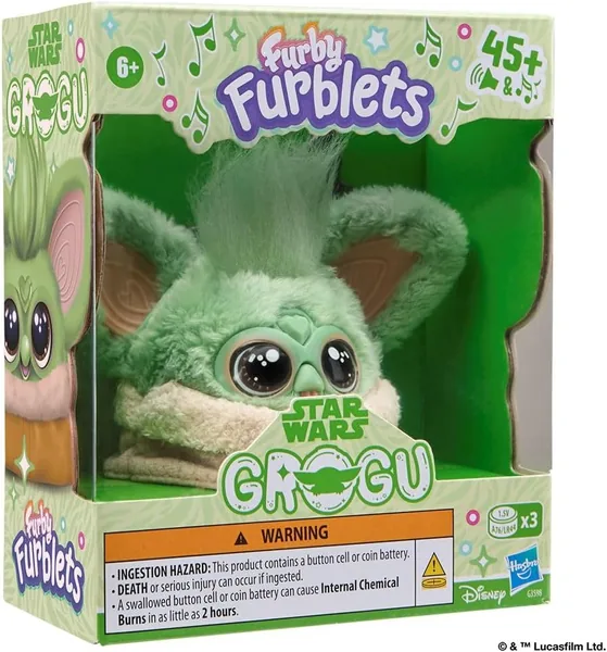 Furby Furblets Star Wars™ Grogu Electrónico de Peluche Coleccionable, 29% de Descuento
