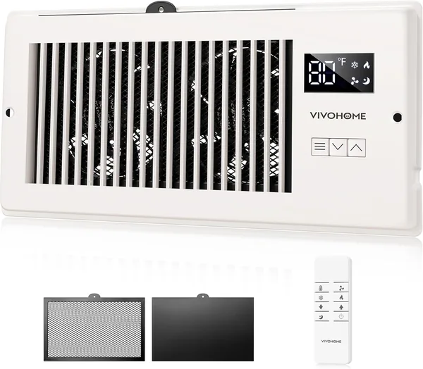 VIVOHOME 4" x 10" Register Booster Fan