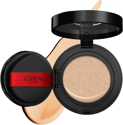 L'Oréal Paris Infallible 24H Fresh Wear Base de Maquillaje en Cushion, Alta Cobertura con Acabado Mate, 48% Off