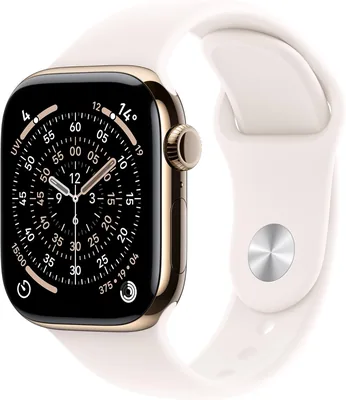 Apple Watch Series 11 [GPS + Cellular, 42mm] Gold Titanium - Best Deal