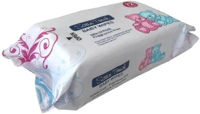 Satin Touch Lightly Unfragranced Baby Wipes