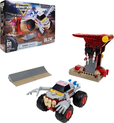 BLDR Monster Jam™ Zombie™ Smash & Launch Building Set