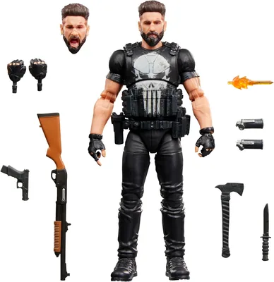 Marvel Legends Series Punisher, Figura de Acción Coleccionable The Punisher de 15 cm - Mejor Oferta