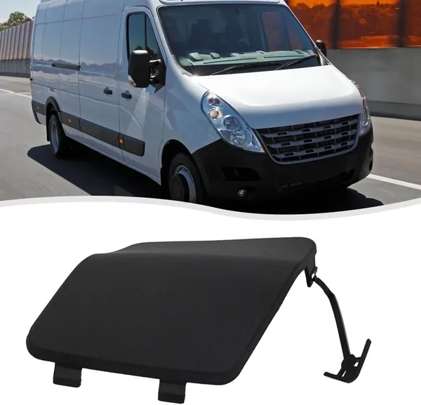 Solaughguy Truck Bumper Tow Eye Hole Cover Compatible with MK3, For Movano, and Interstar 2010-2017