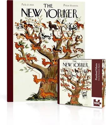 New Yorker Purebred Mutts Mini Puzzle 100 Piece