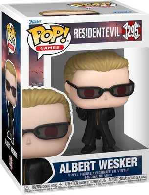 Funko Pop! Games : Resident Evil - Wesker - Figurine en Vinyle de Collection - Idée Cadeau - Officiel - Jouets pour Enfant