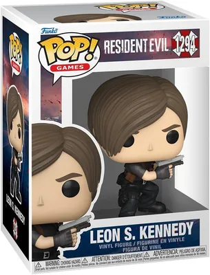 Funko POP! Games: Resident Evil - Leon Kennedy - Sammelfigur aus Vinyl - Geschenkidee - Offizielles Merchandise - Spielzeug für Fans