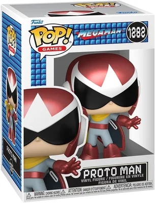Funko Pop! Games: Mega Man - Proto Man | Figura de Vinilo Coleccionable Oficial