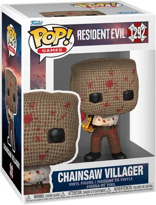 Funko Pop! Games : Resident Evil - Chainsaw Man - Figurine en Vinyle de Collection - Idée Cadeau - Officiel