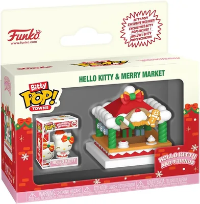 Funko Pop! Bitty Town Hello Kitty & Merry Market Vinyl Figure