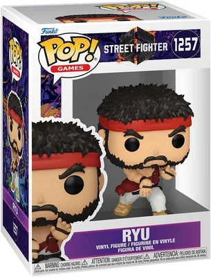 Funko Pop! Games: Street Fighter 6 Ryu Vinyl Figure