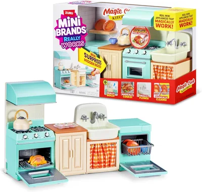 Mini Brands Magic Cook Kitchen Playset Serie 1 - Juego de Cocina en Miniatura con Descuento del 35%