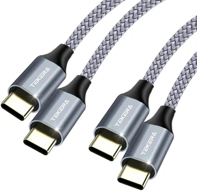 TEKERA USB C to USBC Cable 2-Pack Best Deal
