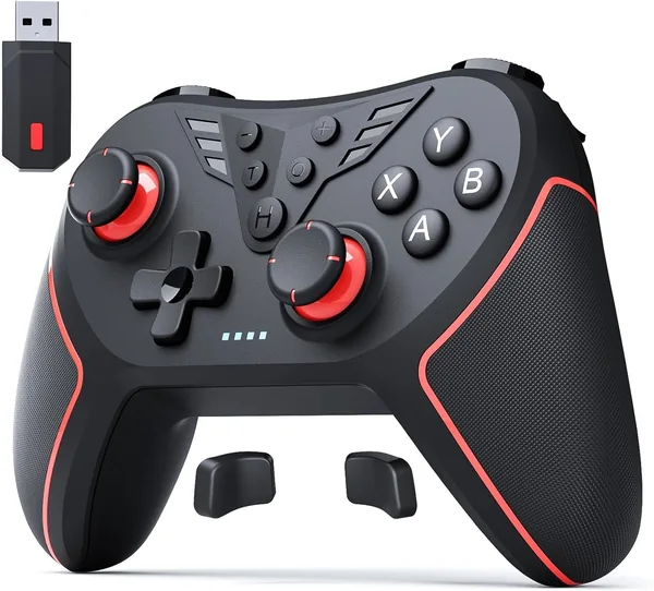 RivalPlay Wireless Controller for PC - Hall Effect Joystick, 2.4G & Wired 1000Hz Polling Rate
