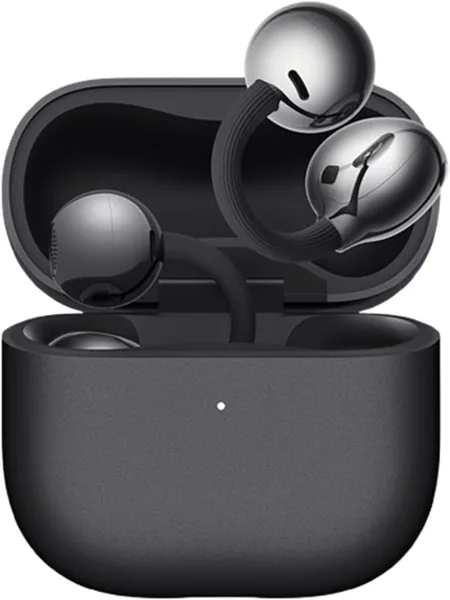HUAEWI FreeClip 2 Open-Ear Clip-On Earbuds, Airy C-bridge design, Lightweight, 38H Battery, Fast Charge, Dual Driver, IP57 Waterproof & dust proof, Touch & Head-motion control, iOS