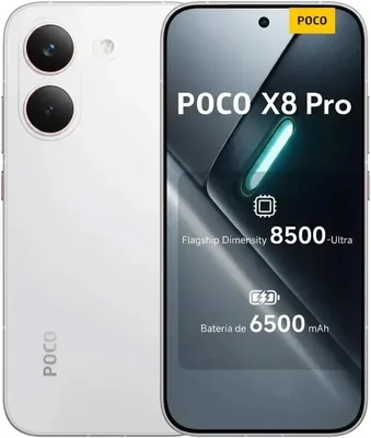 Xiaomi Poco X8 Pro 5G 256GB 8GB RAM Branco Smartphone Global - Melhor Preço