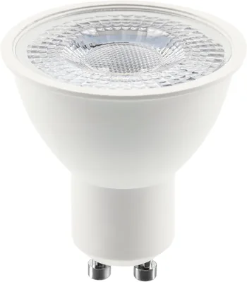 GTV GU10 LED Bulb 7W 3000K Luci Calda 600lm Angolo 60° Equivalente a 60W Base GU10 Interno Classe Energetica F - Best Deal
