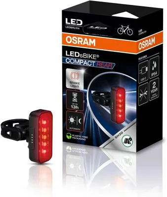 OSRAM LEDsBIKE COMPACT REAR Smart Brake Light, 36% Off - Prezzo più basso su Amazon!