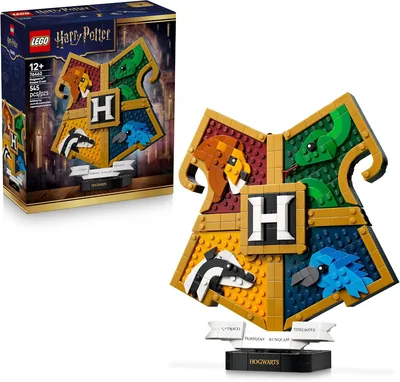 LEGO Harry Potter Emblema da Casa de Hogwarts 76462 | Brinquedo De Construção Colecionável