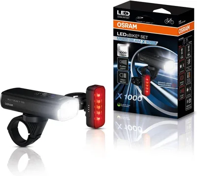 OSRAM LEDSBIKE MULTI BEAM X 1000 Set - Bäst pris på Amazon - jämför och spar nu